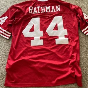 San Francisco 49’er Jersey #44 Tom Rathman